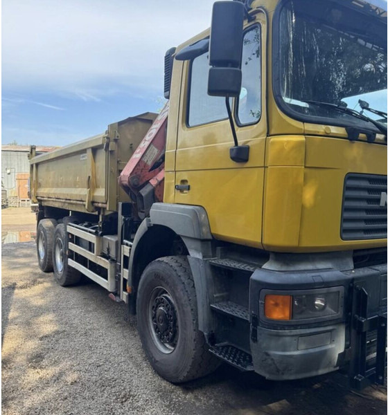 MAN 33/364 6x6 - 翻斗车, 起重车:图1 MAN 33/364 6x6 - 翻斗车, 起重车:图1