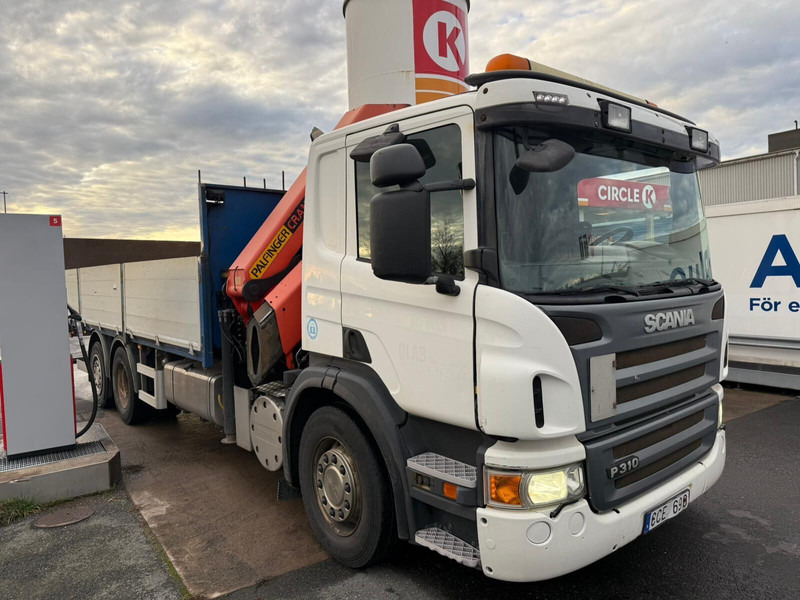 Scania P310 - 栏板式/ 平板卡车, 起重车:图2 Scania P310 - 栏板式/ 平板卡车, 起重车:图2