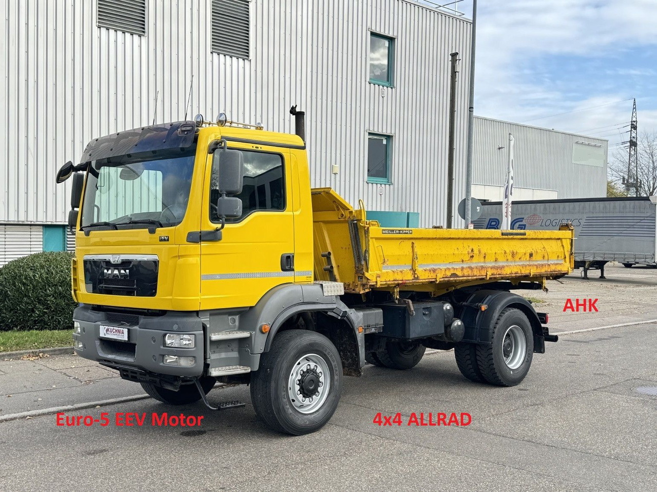 MAN TGM 18.340 4x4 ALLRAD MEILLER 3-S Kipper AHK - 翻斗车:图1 MAN TGM 18.340 4x4 ALLRAD MEILLER 3-S Kipper AHK - 翻斗车:图1