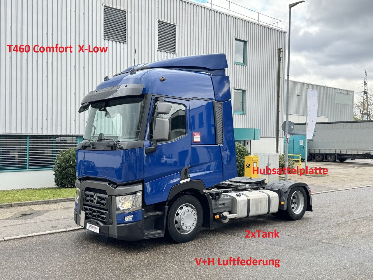 Renault T460 S-Cab X-Low 2-Tanks Hubsattel Standklima - 牵引车:图1 Renault T460 S-Cab X-Low 2-Tanks Hubsattel Standklima - 牵引车:图1