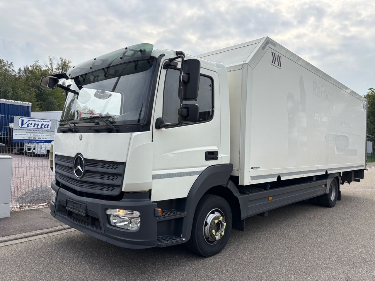 Mercedes-Benz Atego III 1223L, Euro-6, Klima, LBW - 厢式卡车:图1 Mercedes-Benz Atego III 1223L, Euro-6, Klima, LBW - 厢式卡车:图1