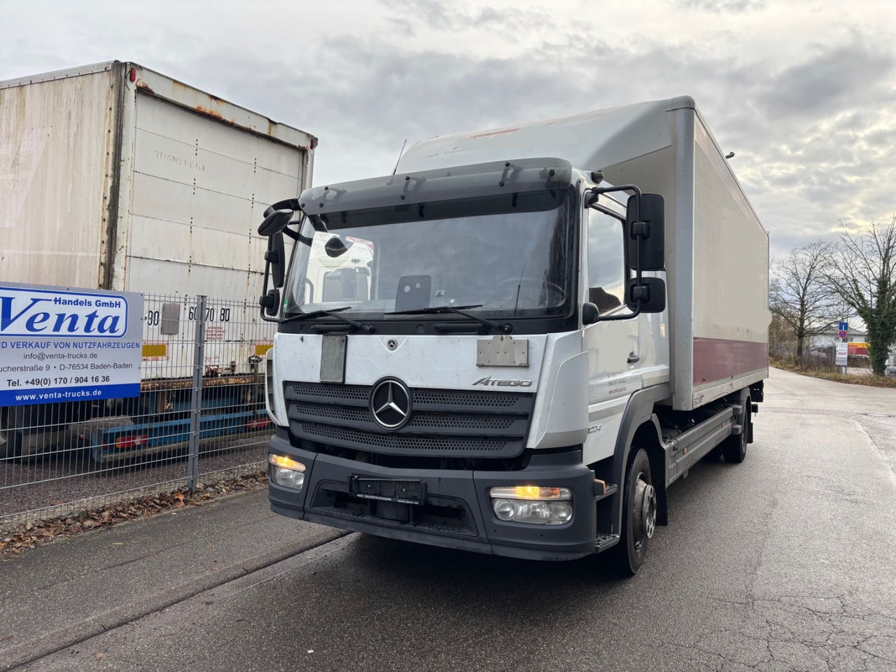 Mercedes-Benz Atego III 1224 L, Euro-6, Klima, LBW - 厢式卡车:图2 Mercedes-Benz Atego III 1224 L, Euro-6, Klima, LBW - 厢式卡车:图2