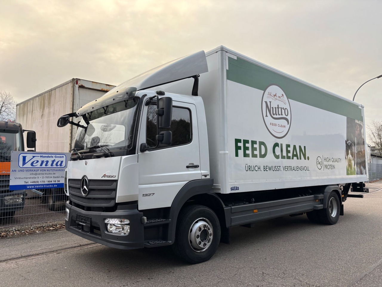 Mercedes-Benz Atego III 1327, Euro-6d, Klima, LBW, Kamera - 厢式卡车:图1 Mercedes-Benz Atego III 1327, Euro-6d, Klima, LBW, Kamera - 厢式卡车:图1