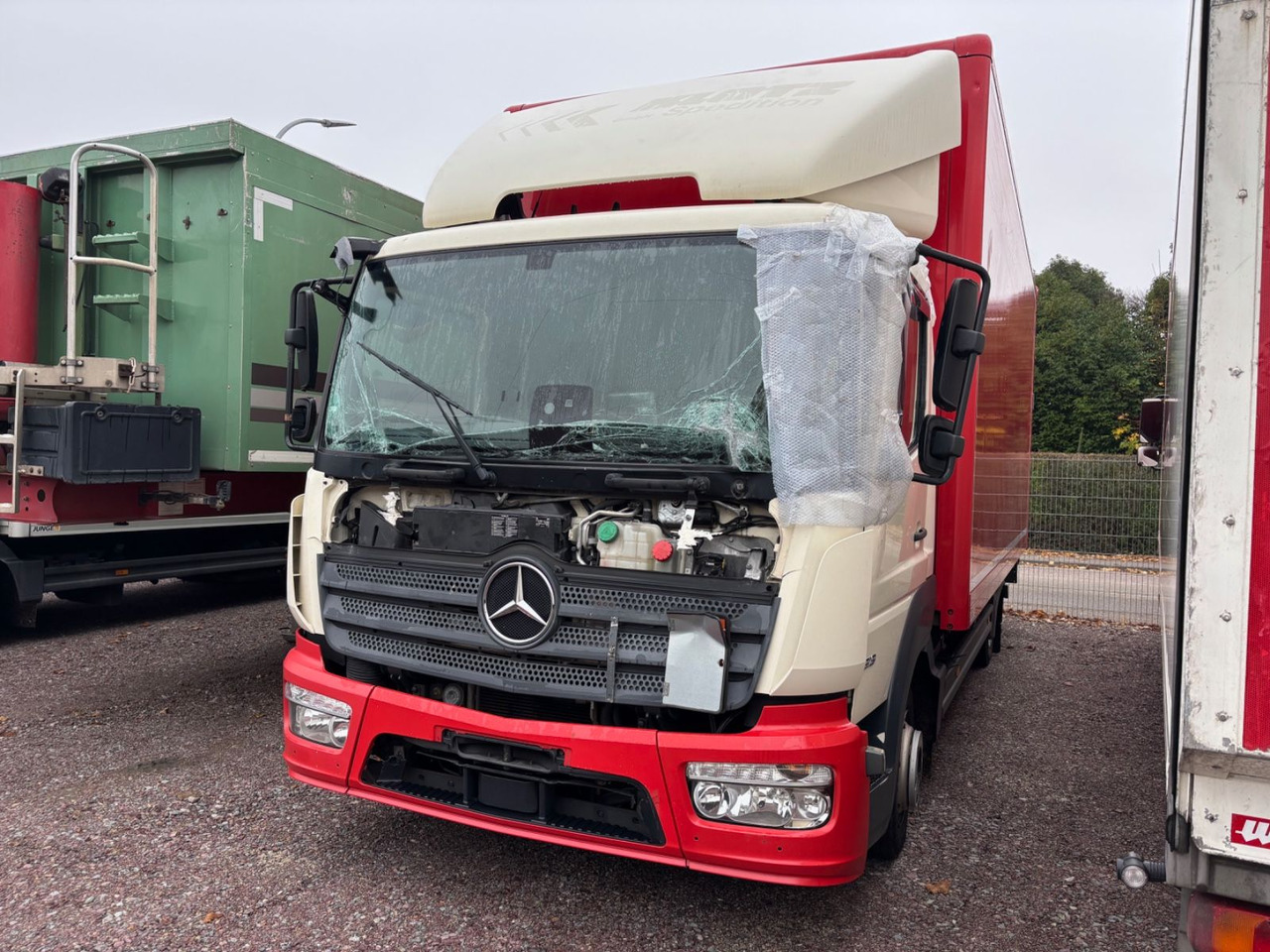 Mercedes-Benz Atego III 818L, Euro-6, Klima, Kamera, LBW - 厢式卡车:图1 Mercedes-Benz Atego III 818L, Euro-6, Klima, Kamera, LBW - 厢式卡车:图1