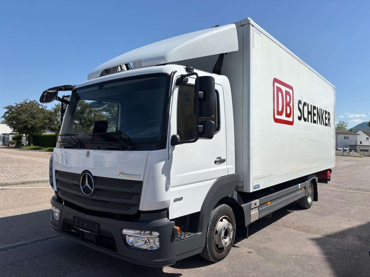 Mercedes-Benz Atego III 818L, Euro-6, Klima, LBW, Ladung1986kg - 厢式卡车:图1 Mercedes-Benz Atego III 818L, Euro-6, Klima, LBW, Ladung1986kg - 厢式卡车:图1