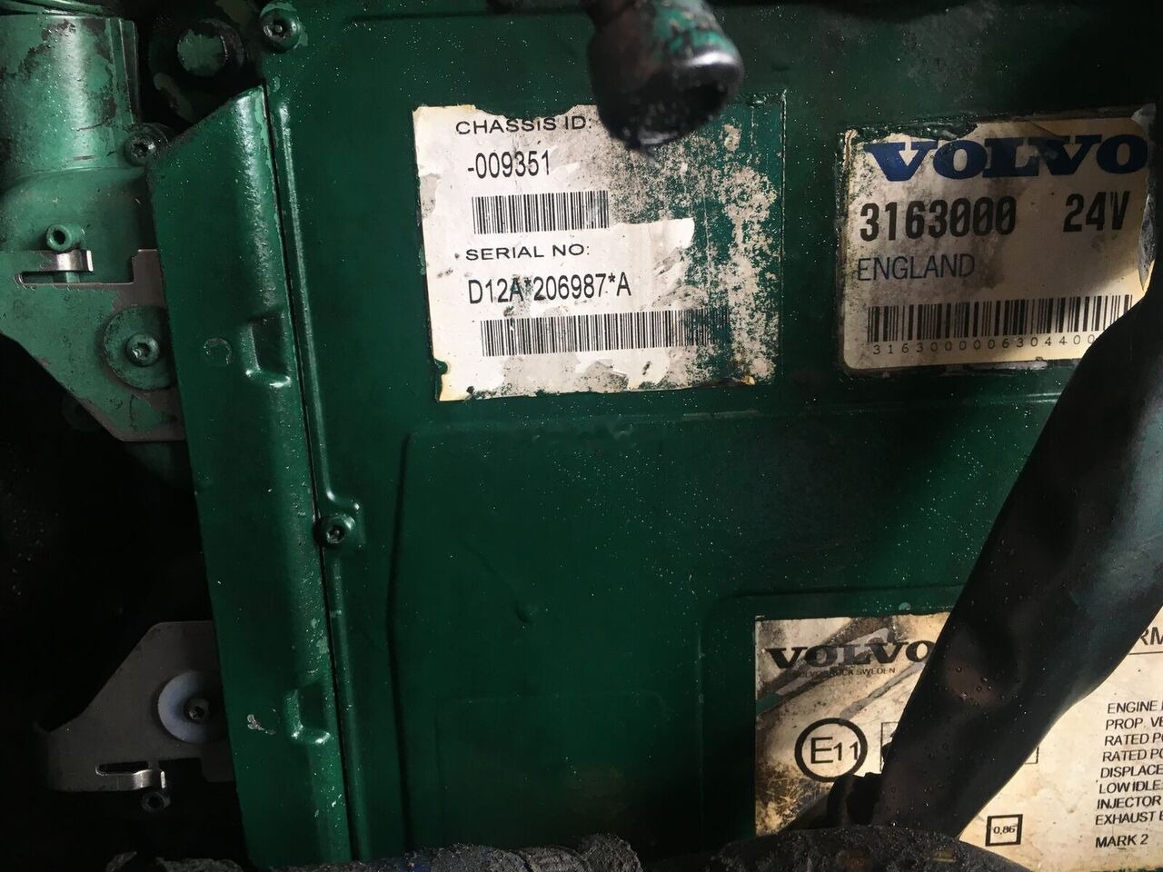 Volvo D12A Volvo - 发动机 适用于 巴士:图3 Volvo D12A Volvo - 发动机 适用于 巴士:图3