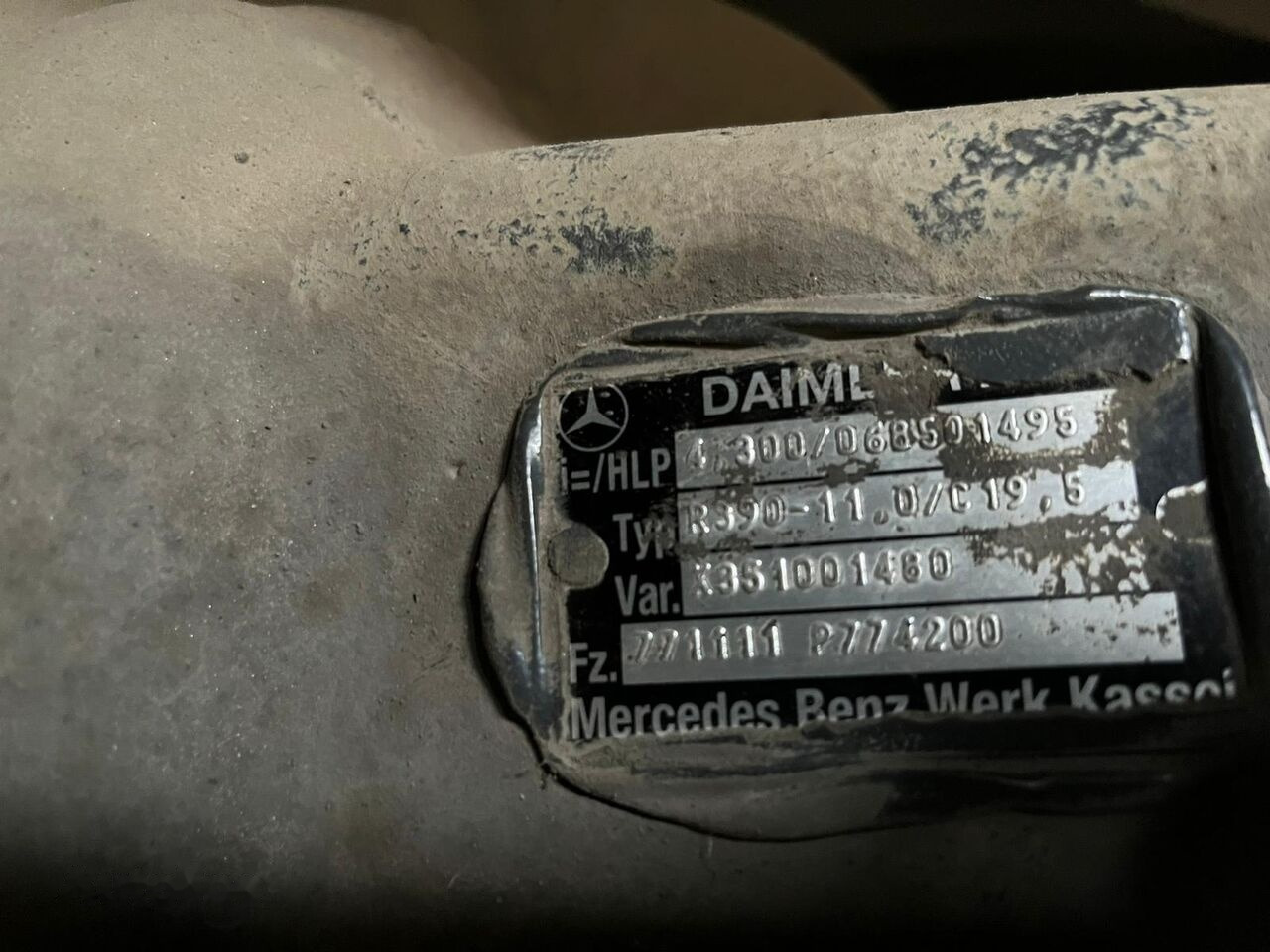 Mercedes-Benz Atego 1527,1530 - 轴及其零件 适用于 卡车:图1 Mercedes-Benz Atego 1527,1530 - 轴及其零件 适用于 卡车:图1