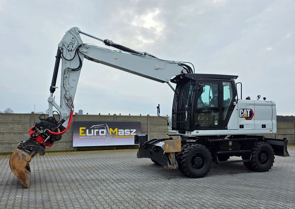 Caterpillar 318, 2021 ROK, 2200 MTH, ROTOTILT R5 - 轮式挖掘机:图3 Caterpillar 318, 2021 ROK, 2200 MTH, ROTOTILT R5 - 轮式挖掘机:图3