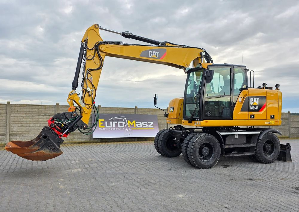 Caterpillar M314F, 2016 ROK, GŁOWICA ROTOTILT, 4400 MTH - 轮式挖掘机:图1 Caterpillar M314F, 2016 ROK, GŁOWICA ROTOTILT, 4400 MTH - 轮式挖掘机:图1
