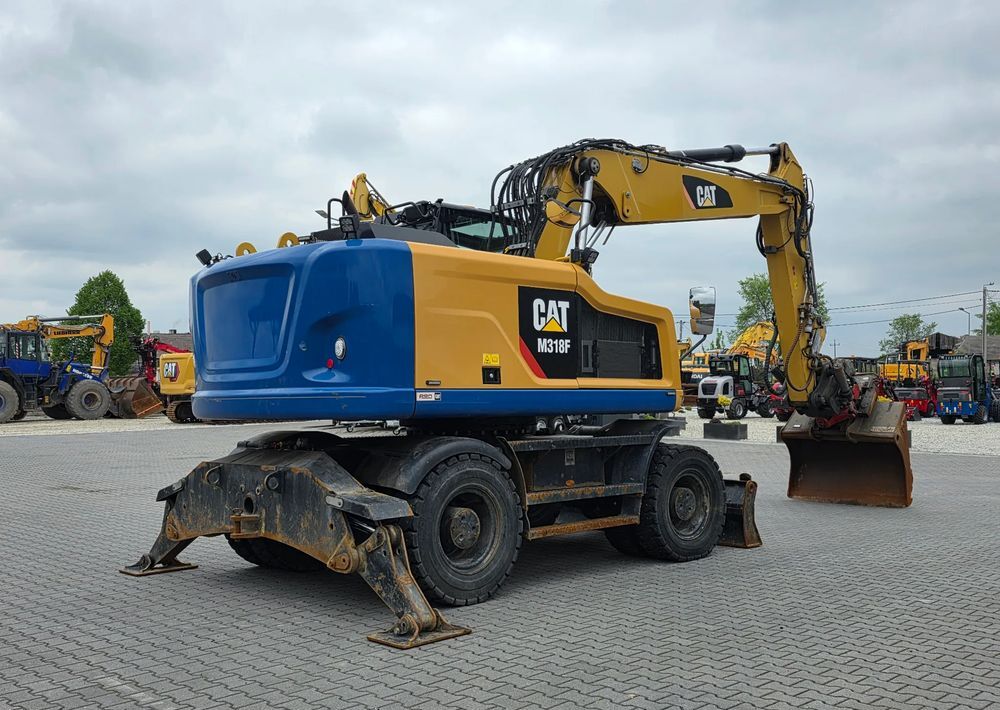 Caterpillar M318F, 2018 ROK, PODPORY + PŁUG, ROTOTILT - 轮式挖掘机:图5 Caterpillar M318F, 2018 ROK, PODPORY + PŁUG, ROTOTILT - 轮式挖掘机:图5