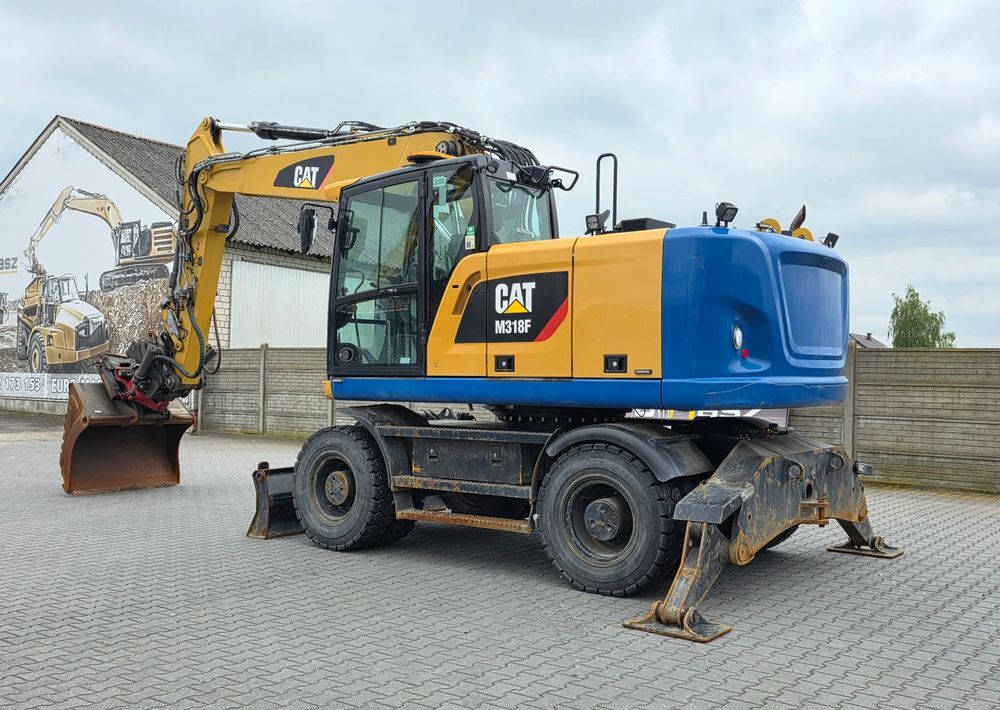 Caterpillar M318F, 2018 ROK, PODPORY + PŁUG, ROTOTILT - 轮式挖掘机:图3 Caterpillar M318F, 2018 ROK, PODPORY + PŁUG, ROTOTILT - 轮式挖掘机:图3