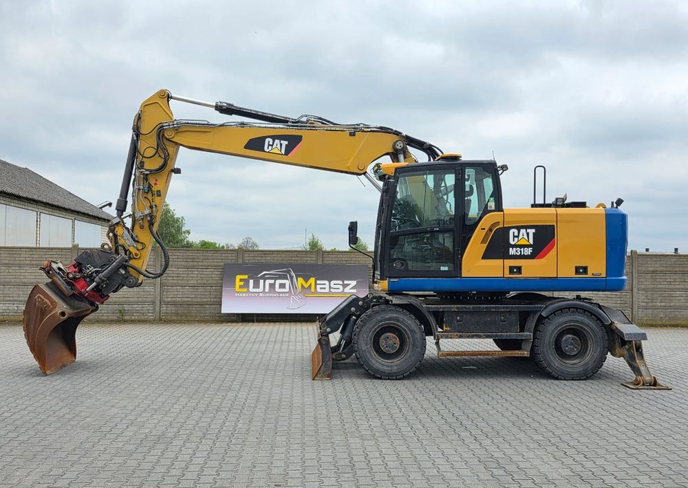Caterpillar M318F, 2018 ROK, PODPORY + PŁUG, ROTOTILT - 轮式挖掘机:图2 Caterpillar M318F, 2018 ROK, PODPORY + PŁUG, ROTOTILT - 轮式挖掘机:图2