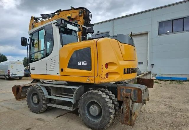 Liebherr A 916 Litronic, 2019 ROK, PODPORY + PŁUG, 6100 MTH - 轮式挖掘机:图4 Liebherr A 916 Litronic, 2019 ROK, PODPORY + PŁUG, 6100 MTH - 轮式挖掘机:图4