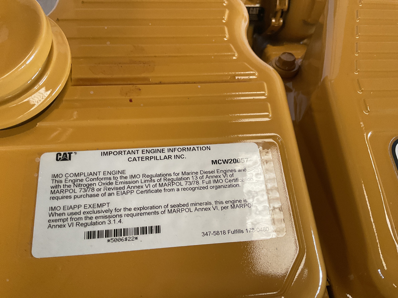 Caterpillar C15 Acert - 发动机:图3 Caterpillar C15 Acert - 发动机:图3