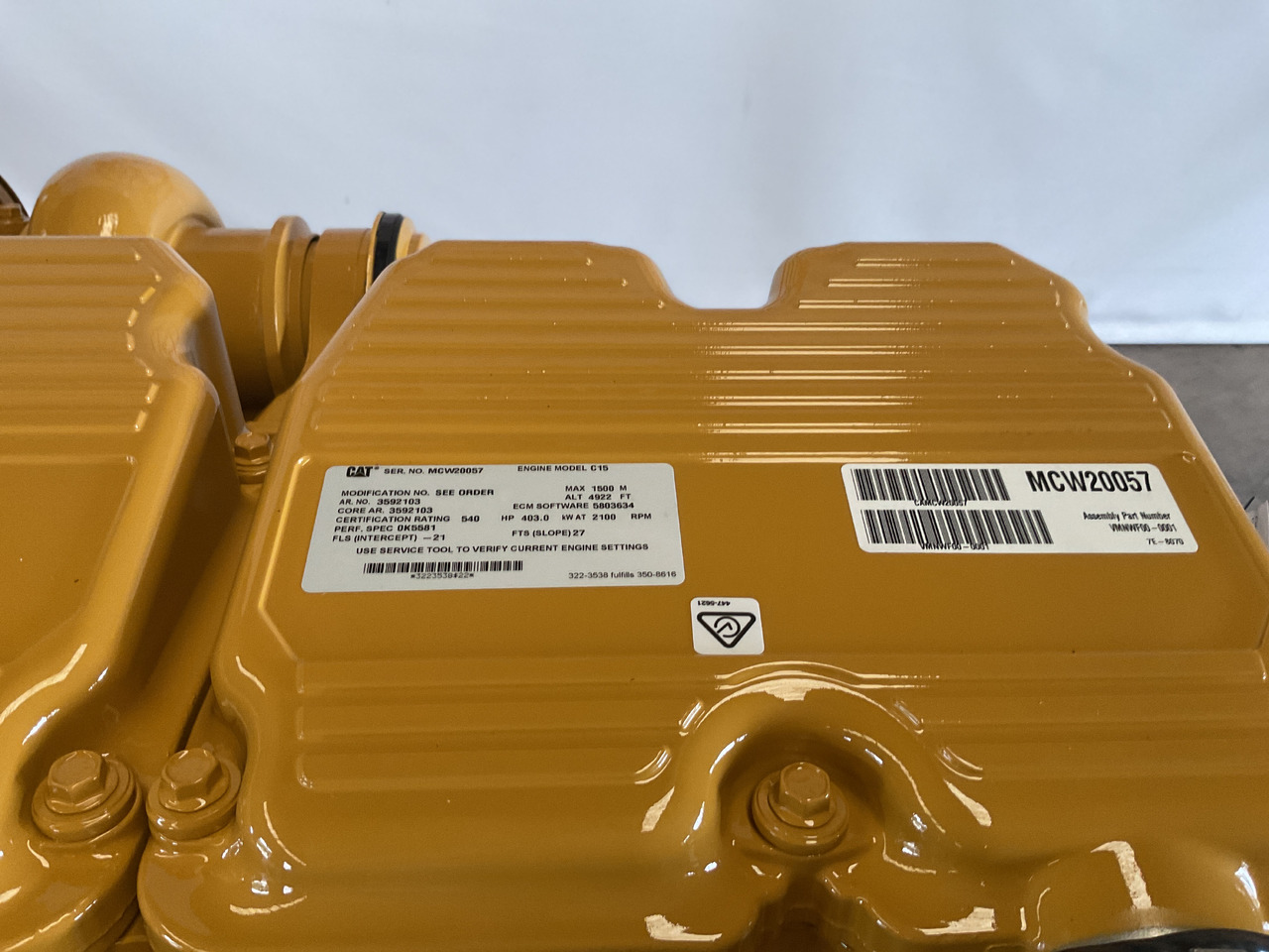 Caterpillar C15 Acert - 发动机:图2 Caterpillar C15 Acert - 发动机:图2