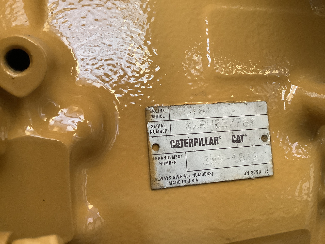 Caterpillar C18 Acert. - 发动机:图4 Caterpillar C18 Acert. - 发动机:图4