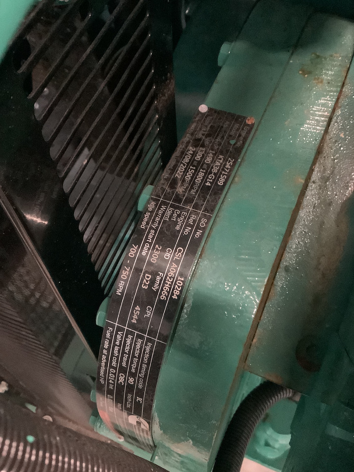 新的 发电机组 Cummins C1100D5B. 1100KVA Generator. Brand new.:图8 新的 发电机组 Cummins C1100D5B. 1100KVA Generator. Brand new.:图8