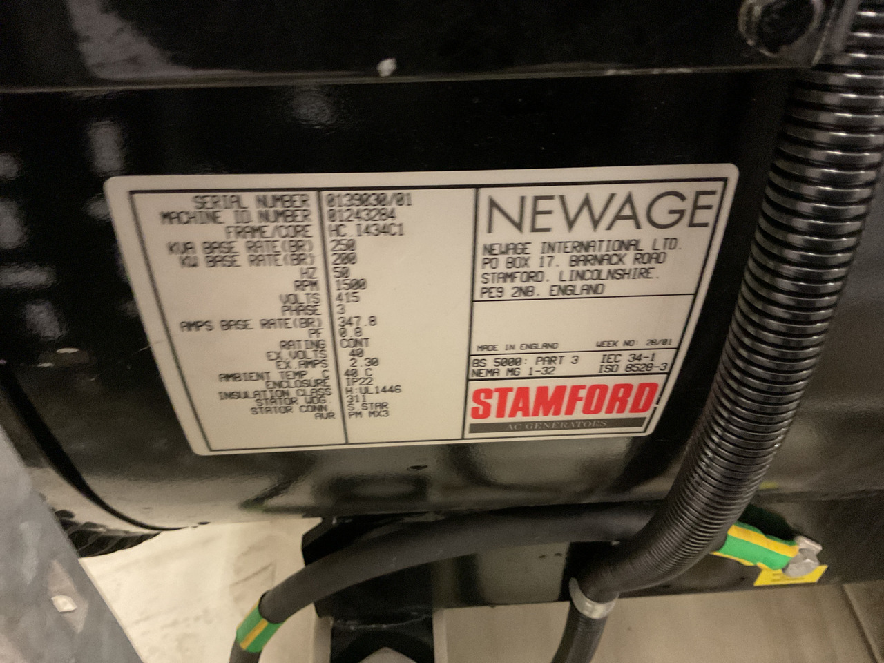 Perkins 250KVA, low standby hours and very complete. - 发电机组:图5 Perkins 250KVA, low standby hours and very complete. - 发电机组:图5