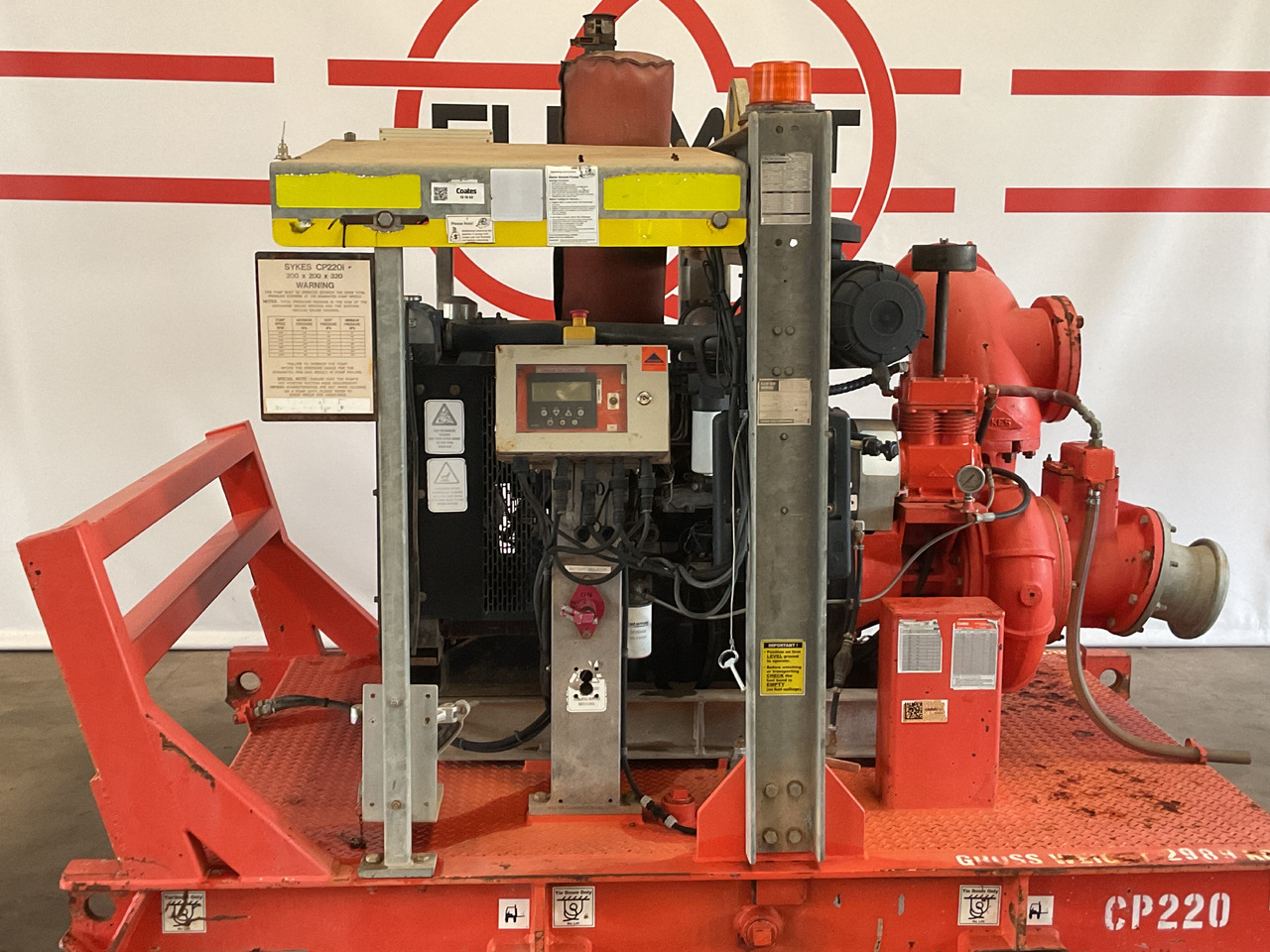 Sykes CP220i water pump, very complete. Perkins powered water pump. - 水泵:图2 Sykes CP220i water pump, very complete. Perkins powered water pump. - 水泵:图2