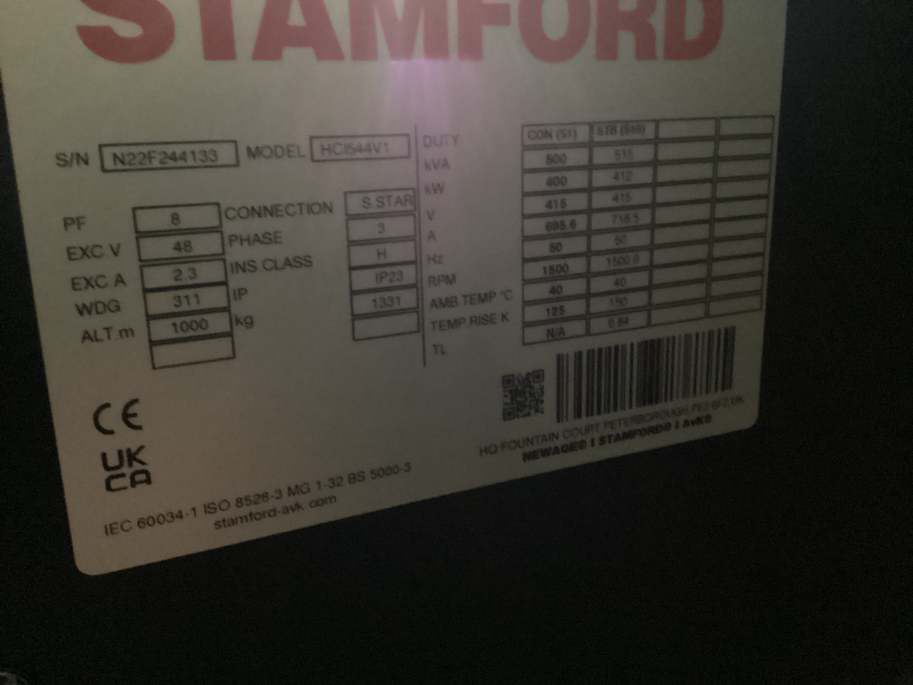 Volvo 515KVA generatorset Kohler. Brand New. - 发电机组:图5 Volvo 515KVA generatorset Kohler. Brand New. - 发电机组:图5