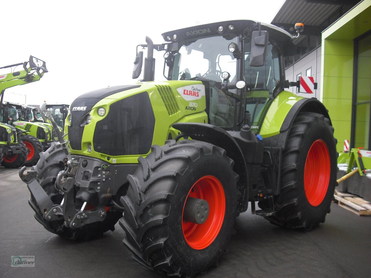 CLAAS Axion 870 CMATIC CEBIS - 拖拉机:图4 CLAAS Axion 870 CMATIC CEBIS - 拖拉机:图4