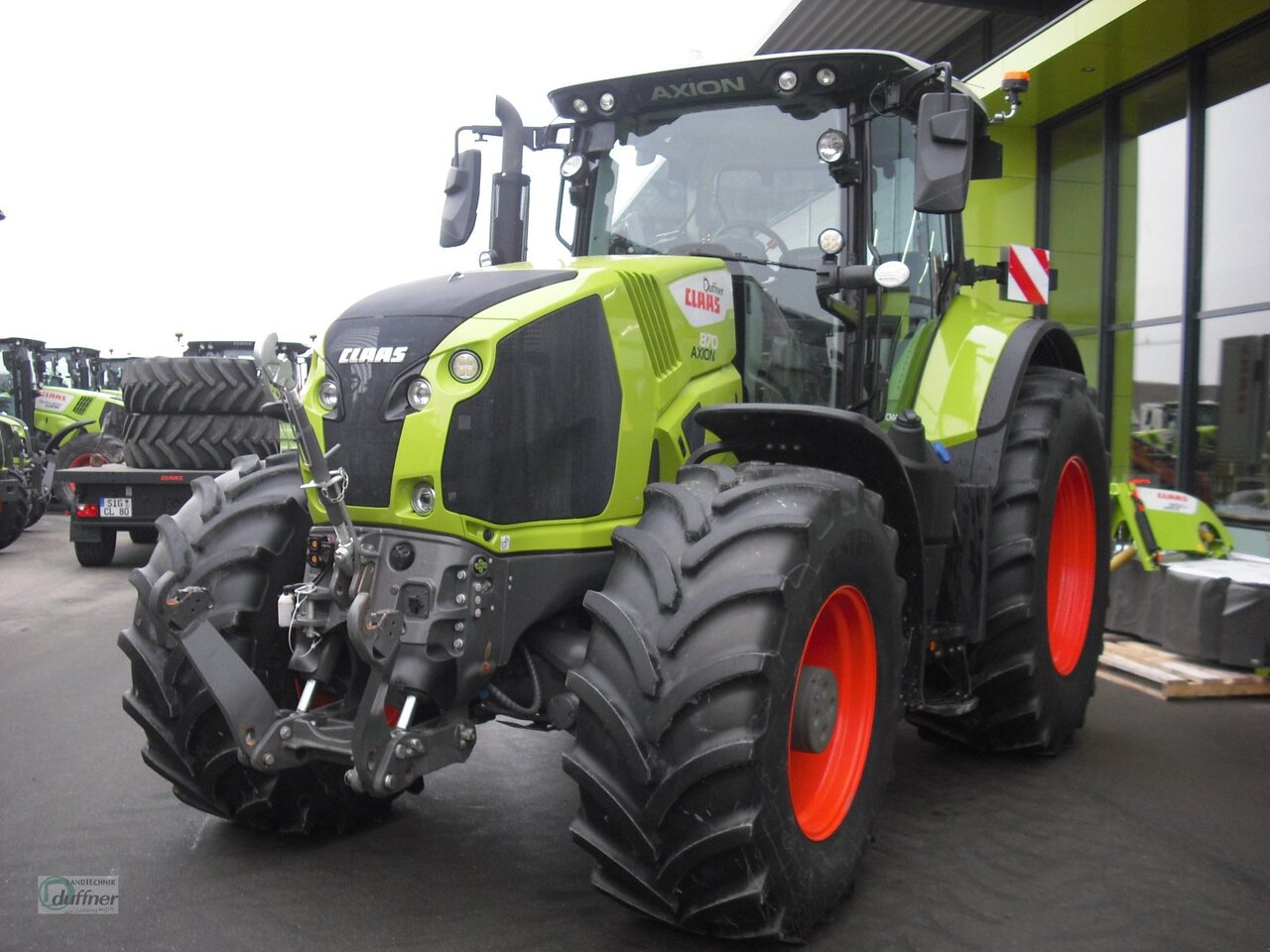 CLAAS Axion 870 CMATIC CEBIS - 拖拉机:图3 CLAAS Axion 870 CMATIC CEBIS - 拖拉机:图3