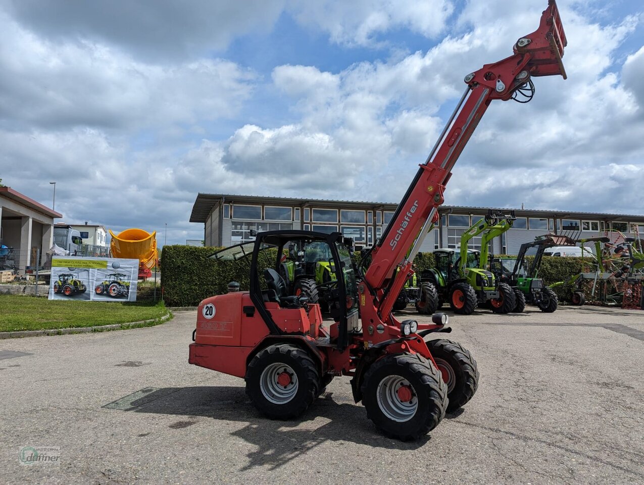 Schäffer 460 T - 伸缩臂轮式装载机, 紧凑型装载机:图1 Schäffer 460 T - 伸缩臂轮式装载机, 紧凑型装载机:图1