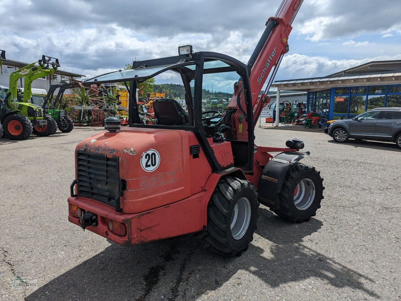 Schäffer 460 T - 伸缩臂轮式装载机, 紧凑型装载机:图4 Schäffer 460 T - 伸缩臂轮式装载机, 紧凑型装载机:图4