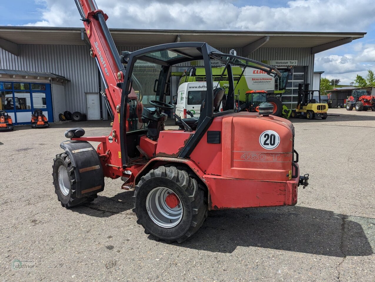 Schäffer 460 T - 伸缩臂轮式装载机, 紧凑型装载机:图3 Schäffer 460 T - 伸缩臂轮式装载机, 紧凑型装载机:图3