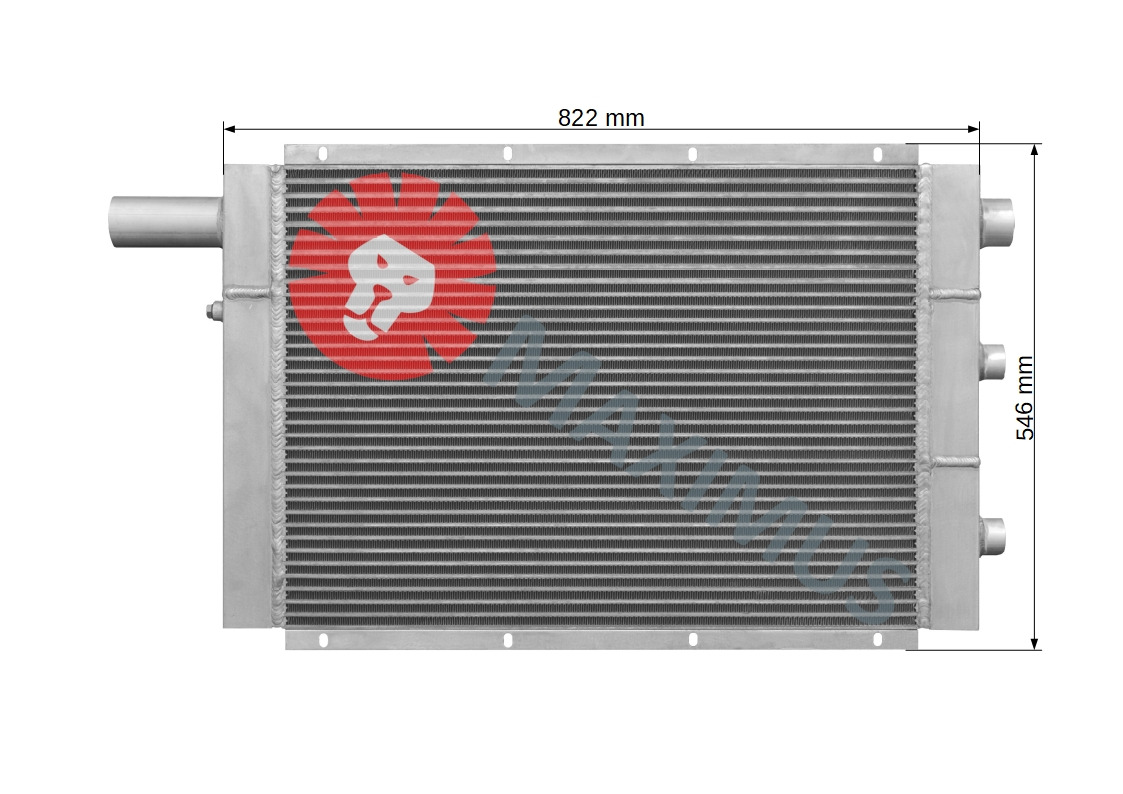 ATLAS COPCO EKOAIR D50 - 散热器 适用于 空气压缩机:图2 ATLAS COPCO EKOAIR D50 - 散热器 适用于 空气压缩机:图2