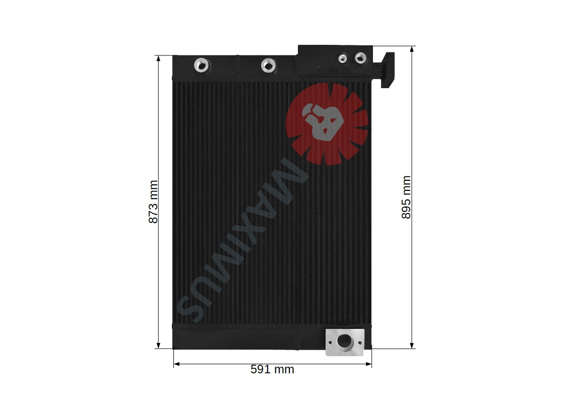 ATLAS COPCO GA45 - 散热器 适用于 空气压缩机:图3 ATLAS COPCO GA45 - 散热器 适用于 空气压缩机:图3