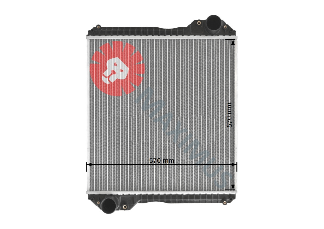 JCB 530 , 530S , 540 , 535-95 , 532H , 540-SUPER , 537 , 537H , 533-105 , 540S - 散热器 适用于 伸缩臂叉装车:图2 JCB 530 , 530S , 540 , 535-95 , 532H , 540-SUPER , 537 , 537H , 533-105 , 540S - 散热器 适用于 伸缩臂叉装车:图2