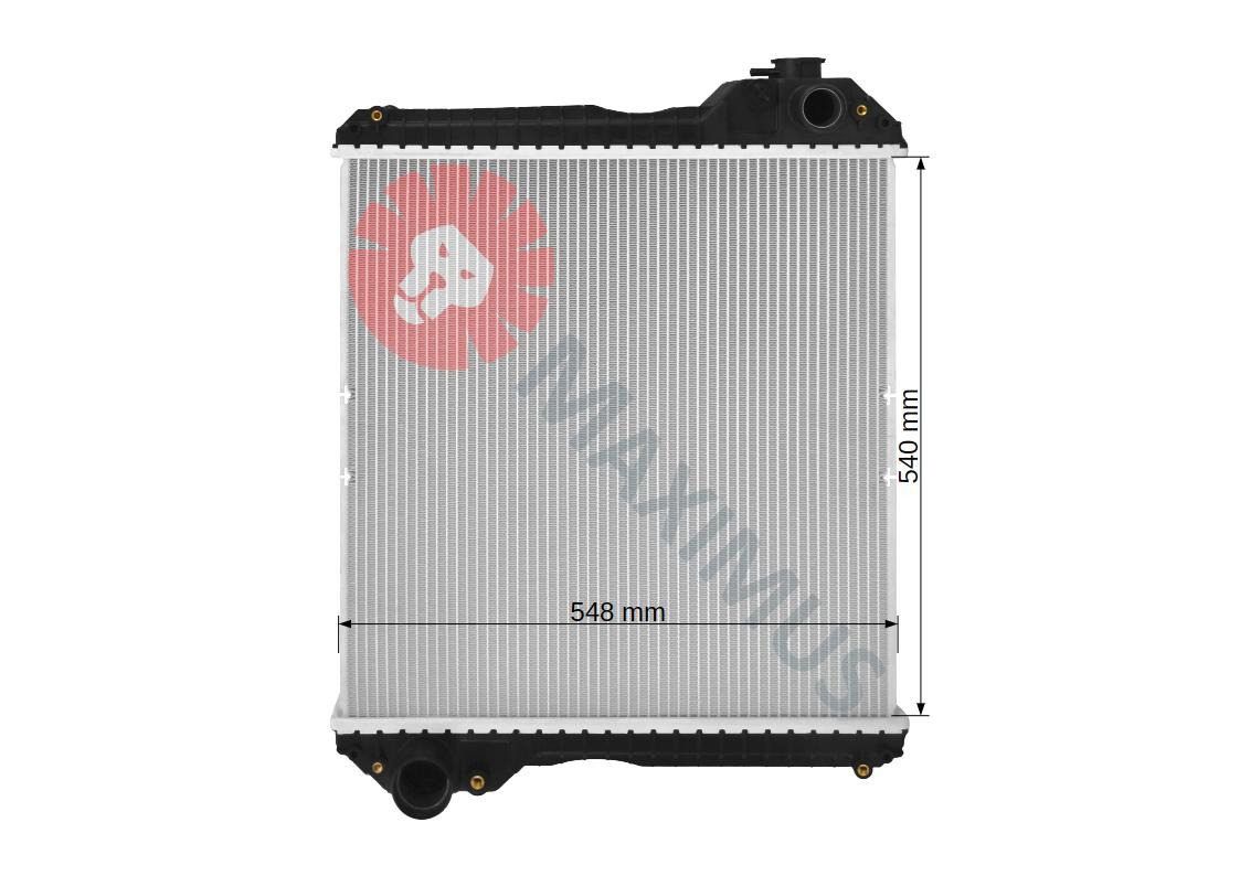 JOHN DEERE - 散热器 适用于 拖拉机:图3 JOHN DEERE - 散热器 适用于 拖拉机:图3