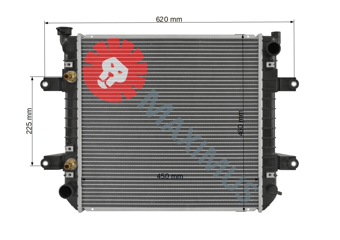 NISSAN FORKLIFT - 散热器:图3 NISSAN FORKLIFT - 散热器:图3