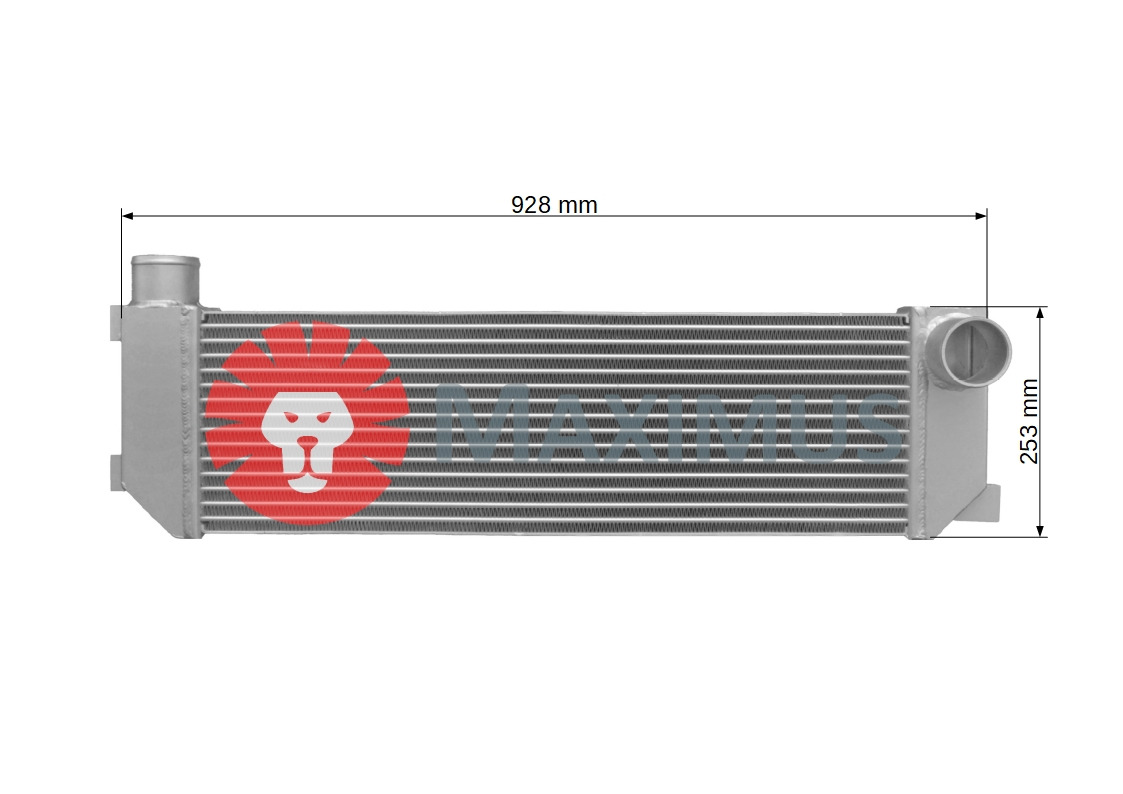 URUSUS BUS - 中冷器 适用于 巴士:图3 URUSUS BUS - 中冷器 适用于 巴士:图3