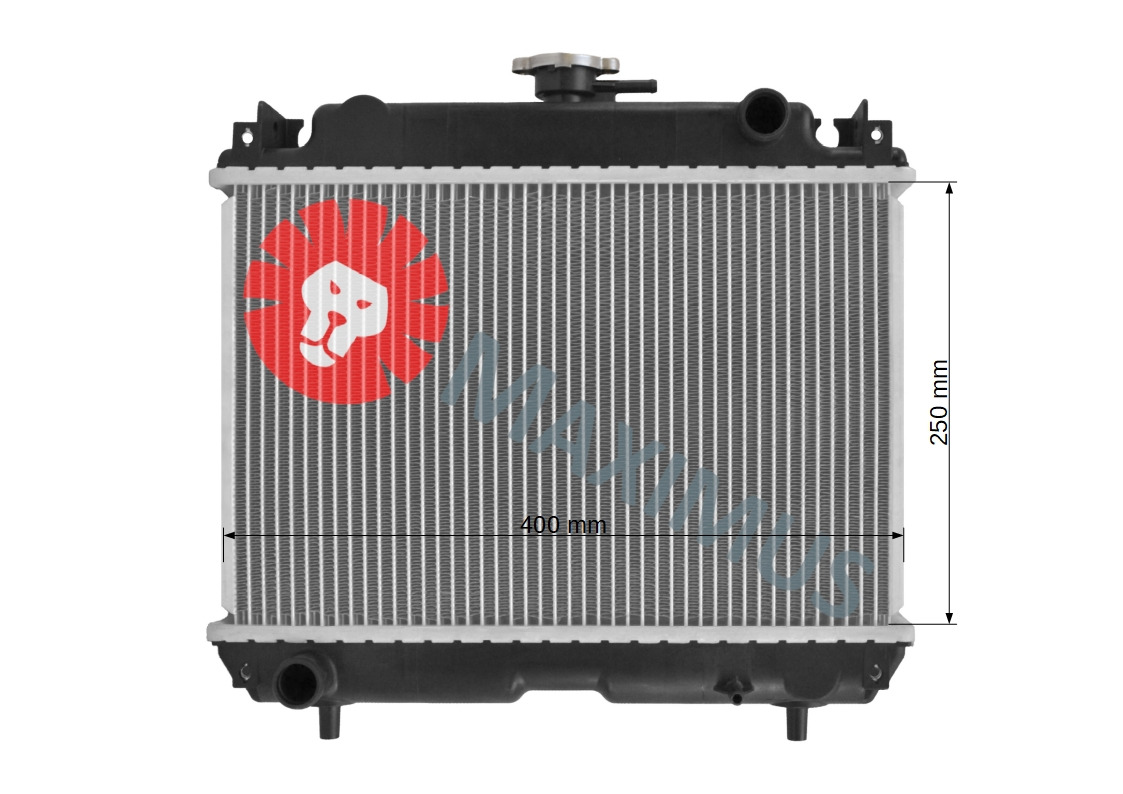 YANMAR MT136 MT146 MT156 - 散热器 适用于 紧凑型拖拉机:图3 YANMAR MT136 MT146 MT156 - 散热器 适用于 紧凑型拖拉机:图3