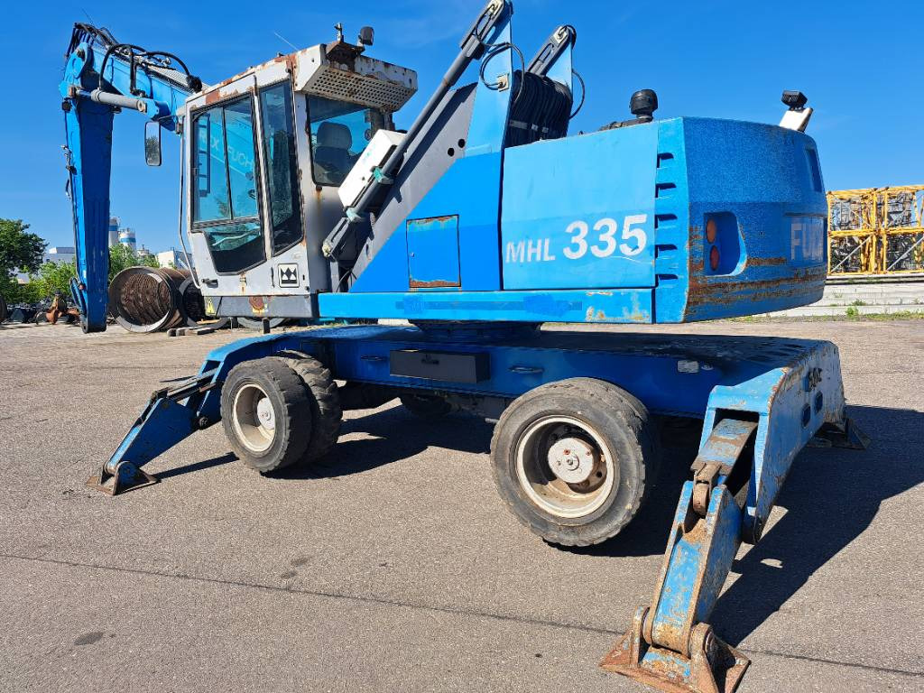 Fuchs MHL335 + Grapple + Reman Engine - 垃圾/ 工业叉装车:图1 Fuchs MHL335 + Grapple + Reman Engine - 垃圾/ 工业叉装车:图1