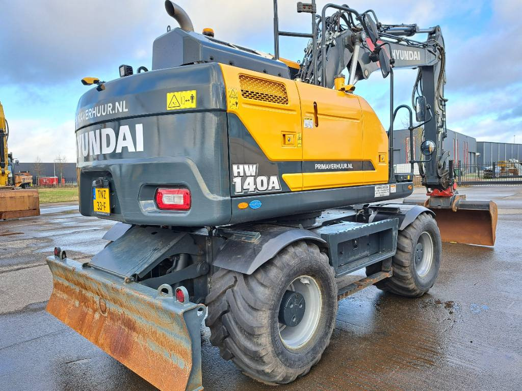 Hyundai HW140A + Tiltrotator - 轮式挖掘机:图3 Hyundai HW140A + Tiltrotator - 轮式挖掘机:图3