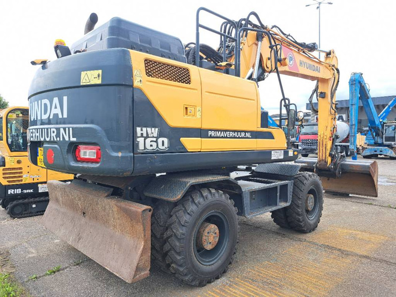 Hyundai HW160 - 轮式挖掘机:图4 Hyundai HW160 - 轮式挖掘机:图4