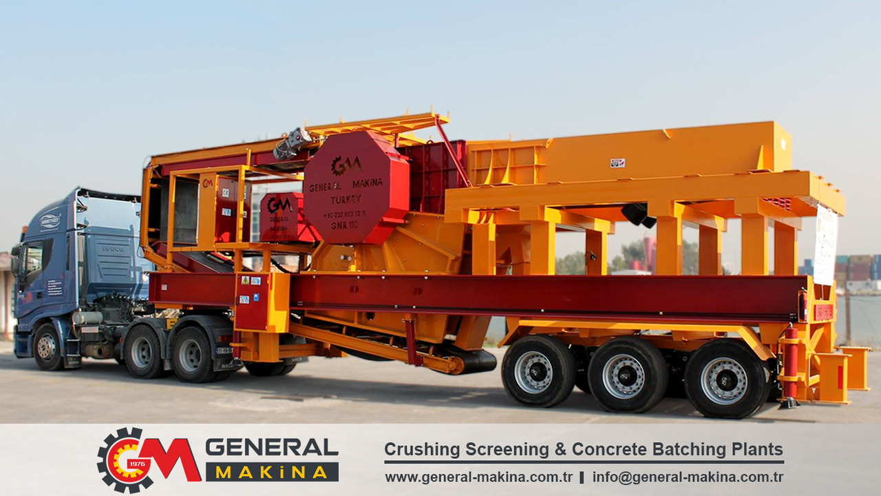 GENERAL MAKİNA Mobile Crushing System With Jaw Crusher - 颚式破碎机:图2 GENERAL MAKİNA Mobile Crushing System With Jaw Crusher - 颚式破碎机:图2
