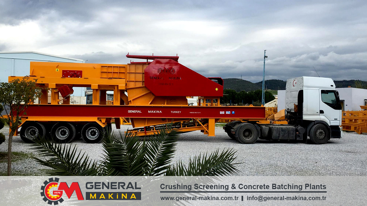 GENERAL MAKİNA Mobile Crushing System With Jaw Crusher - 颚式破碎机:图3 GENERAL MAKİNA Mobile Crushing System With Jaw Crusher - 颚式破碎机:图3