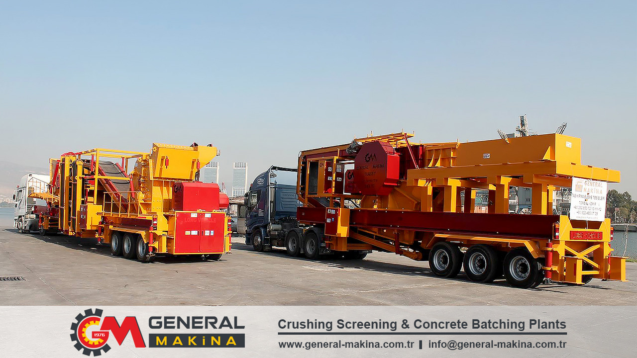 GENERAL MAKİNA Portable Hard Rock Crusher - 颚式破碎机:图2 GENERAL MAKİNA Portable Hard Rock Crusher - 颚式破碎机:图2