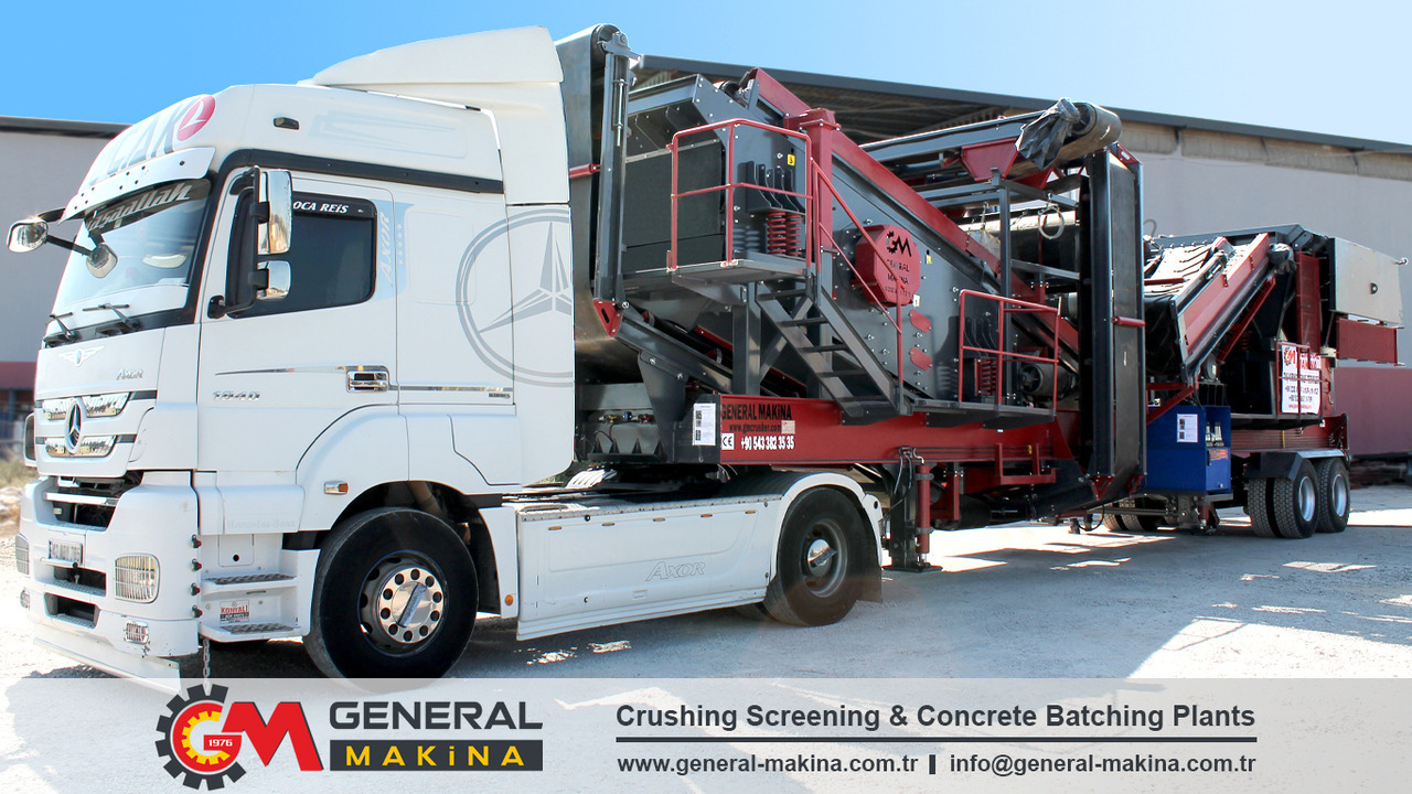 General Makina 800 Series Mobile Impact Crusher Plant - 反击式破碎机:图3 General Makina 800 Series Mobile Impact Crusher Plant - 反击式破碎机:图3