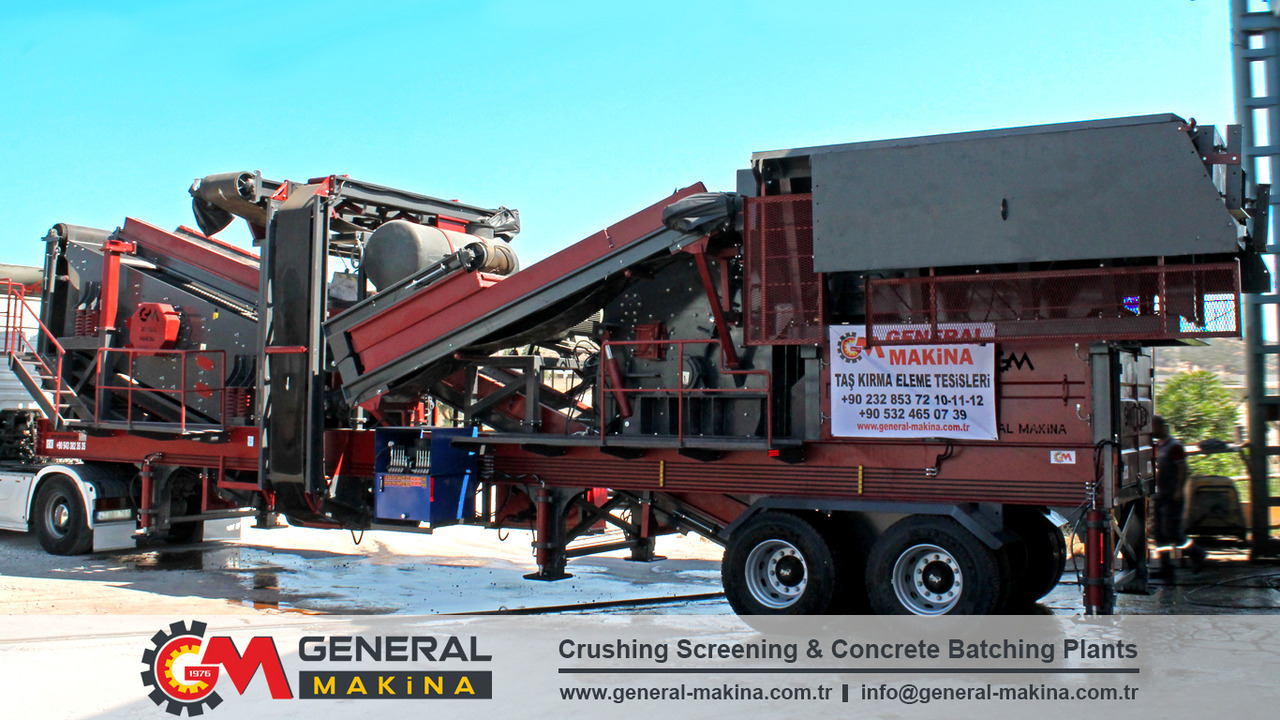 General Makina 800 Series Mobile Impact Crusher Plant - 反击式破碎机:图4 General Makina 800 Series Mobile Impact Crusher Plant - 反击式破碎机:图4
