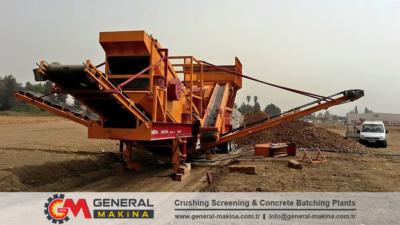 General Makina 800 Series Mobile Impact Crusher Plant - 反击式破碎机:图5 General Makina 800 Series Mobile Impact Crusher Plant - 反击式破碎机:图5