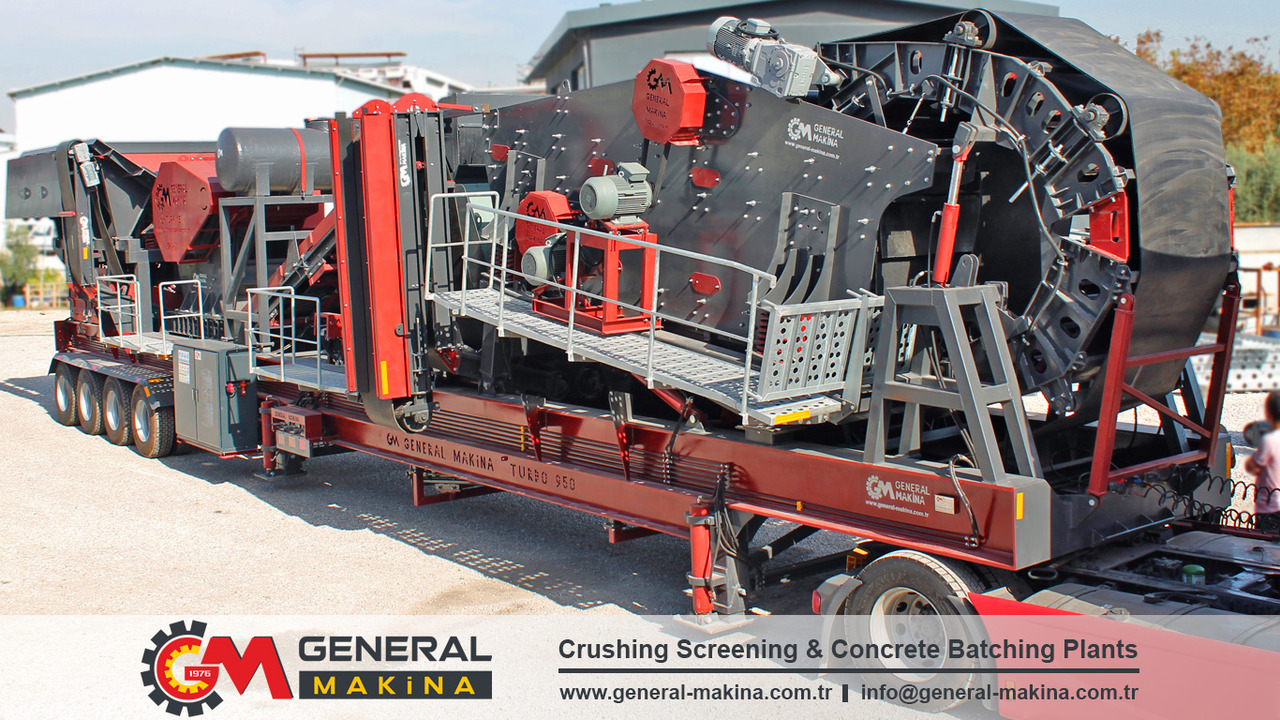 General Makina 950 Series Mobile Stone Crushing Plant - 移动破碎机:图3 General Makina 950 Series Mobile Stone Crushing Plant - 移动破碎机:图3