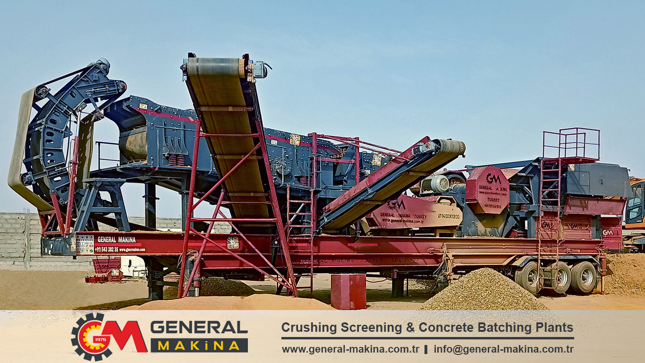 新的 移动破碎机 General Makina 950 Series Mobile Stone Crushing Plant：图12