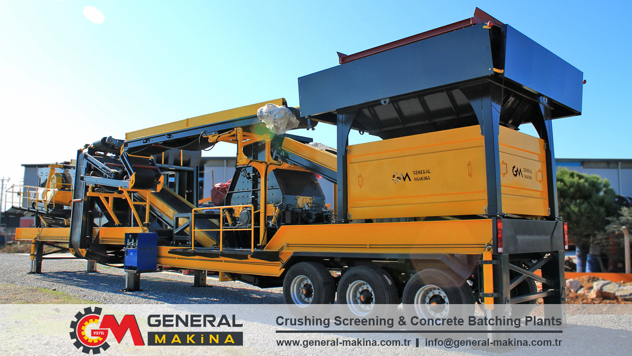 General Makina Mobile Sand Machine - 移动破碎机:图2 General Makina Mobile Sand Machine - 移动破碎机:图2