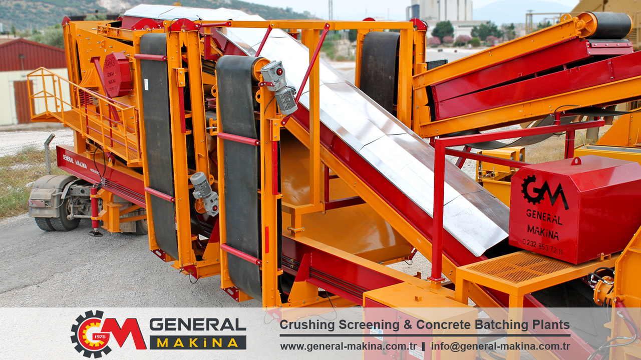 General Makina Mobile Sand Machine - 移动破碎机:图3 General Makina Mobile Sand Machine - 移动破碎机:图3