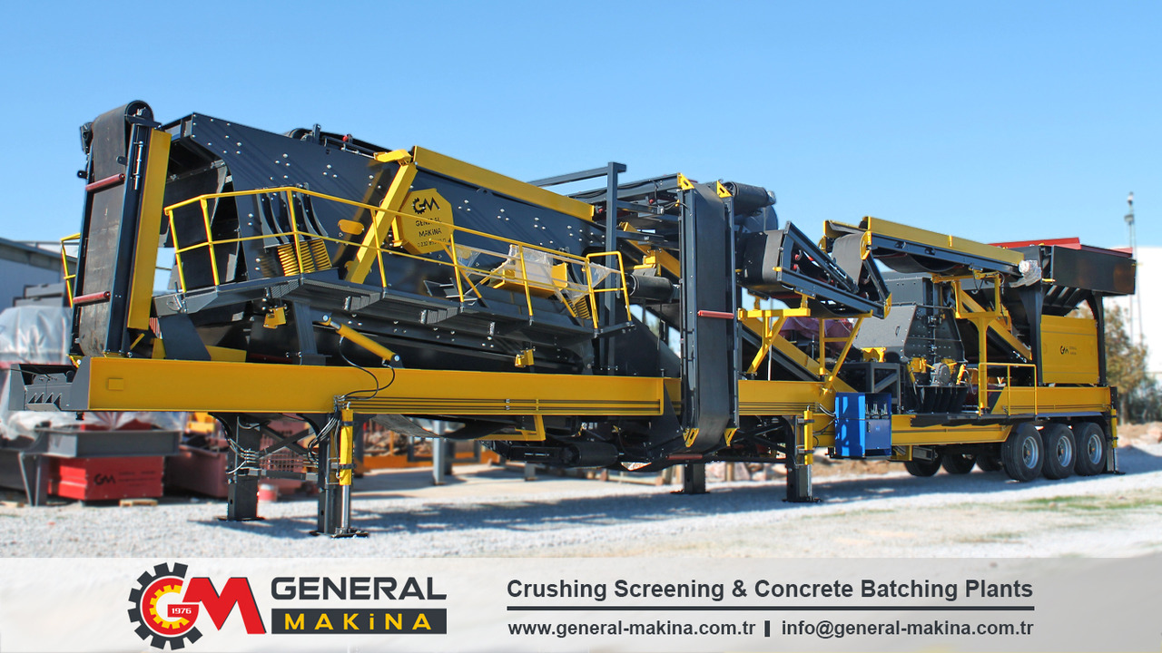 General Makina Mobile Tertiary Impact Crusher Plant - 反击式破碎机:图3 General Makina Mobile Tertiary Impact Crusher Plant - 反击式破碎机:图3